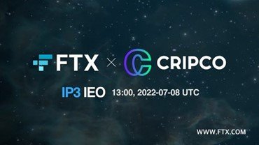  CRIPCO Debuts IP3 Token On FTX, Launches Blockchain & NFT Business