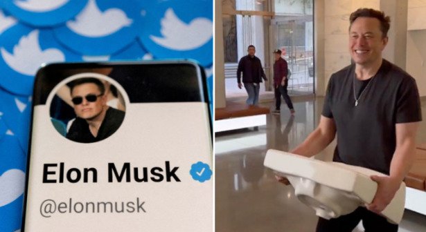  Elon ‘Chief Twit’ Musk Visits Twitter HQ, Dogecoin Jumps 15%