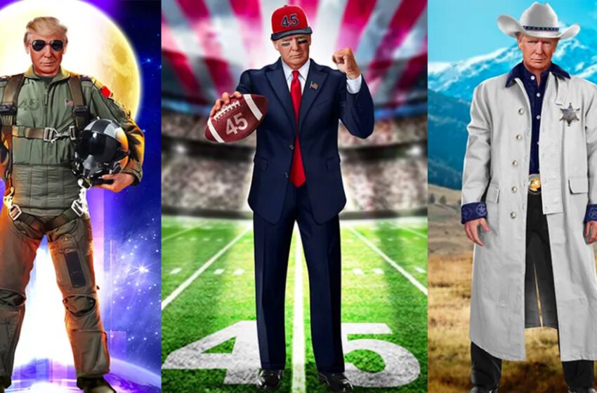  Donald Trump Slaps Critics, NFT Series Sold Out in One Day