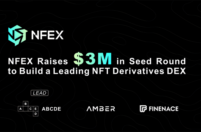  NFEX Raises $3M Seed Round to Build NFT Derivatives DEX – Press release Bitcoin News