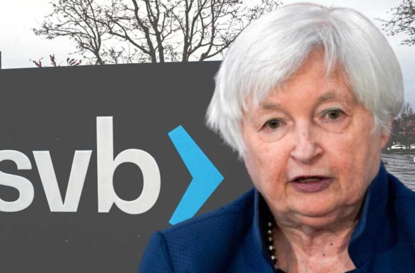  US Treasury Secretary Rules Out Government Bailout of Silicon Valley Bank – Featured Bitcoin News