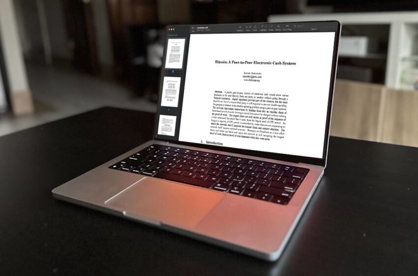  Every Modern Copy of macOS Contains a Copy of Bitcoin’s White Paper – Bitcoin News