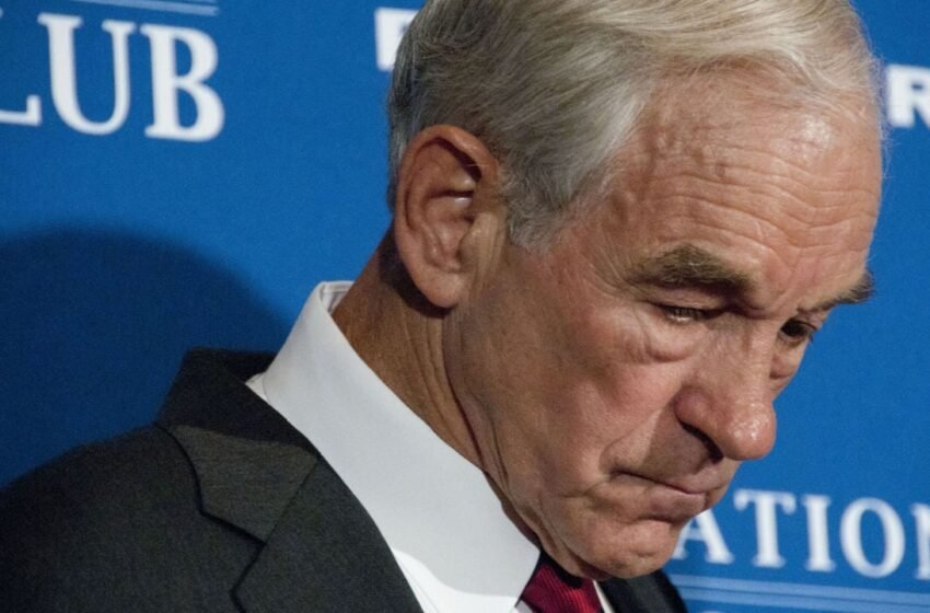  Ron Paul States Federal Reserve’s ‘Decade of Near 0% Rates’ Caused Today’s Financial Crisis – Economics Bitcoin News