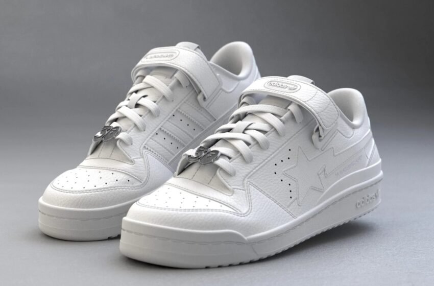  Adidas Originals and BAPE Unveil Exclusive Sneaker Collab with Metaverse Twist