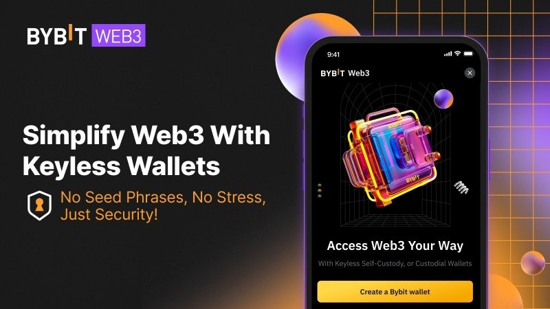  Crypto Exchange Bybit Launches Self-Custodial Keyless Wallet