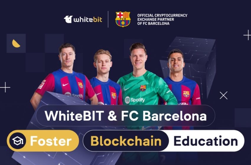  FC Barcelona Teams Up with WhiteBIT for Blockchain Educational Initiative