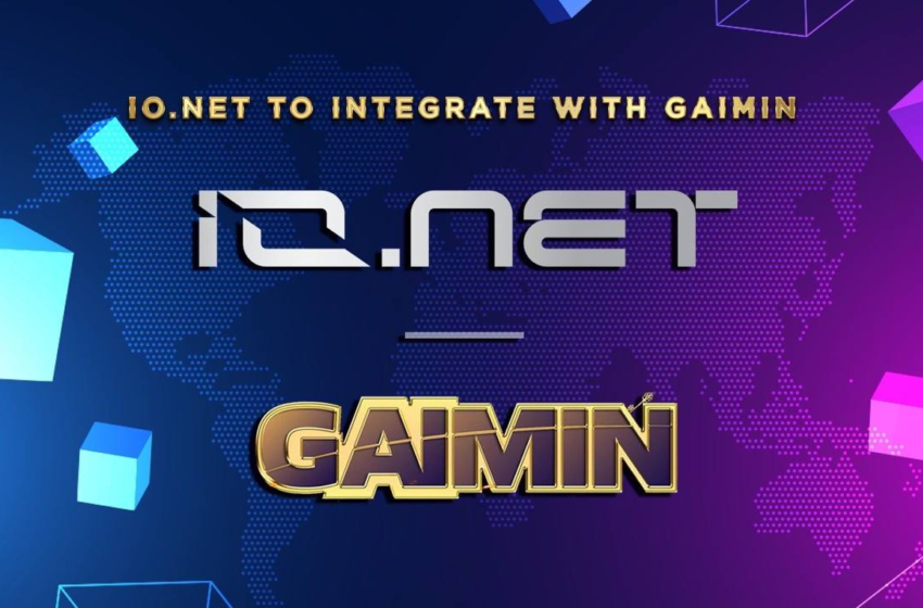  GAIMIN and io.net Agree to Collaborate on the Powering of Cloud Gaming