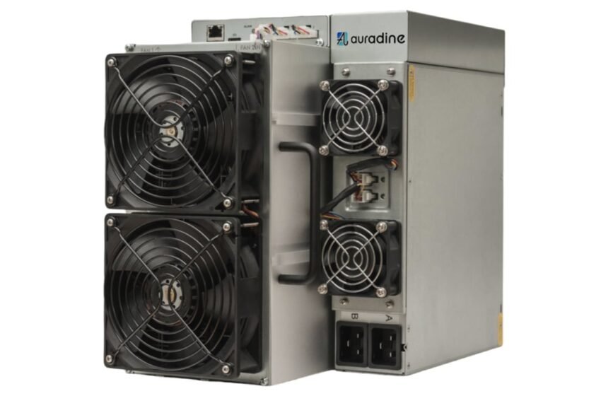  Auradine Secures $80 Million in Series B to Accelerate Bitcoin Mining Rig Production