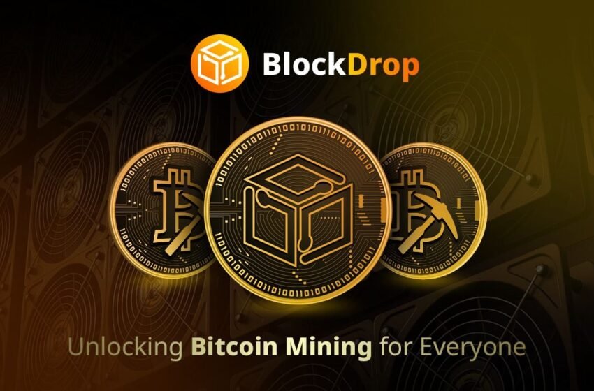  BlockDrop Debuts Weekly SOL Airdrops Backed by Bitcoin Mining Rewards