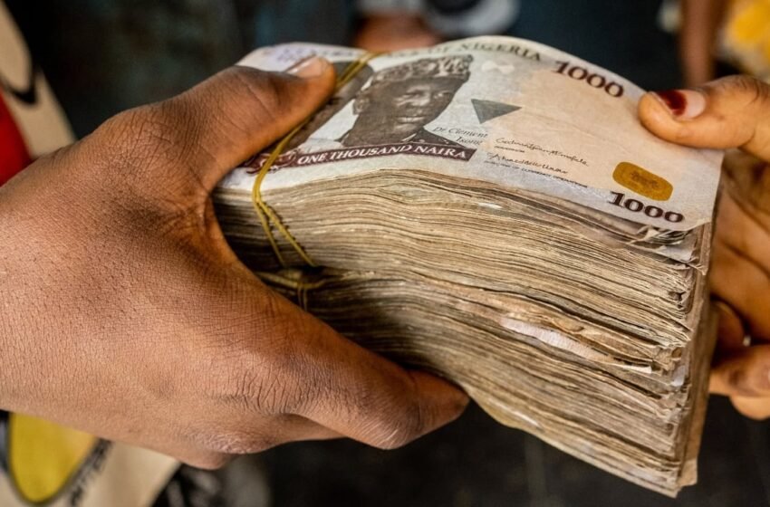  Nigerian Currency Slides 5% After Central Bank Injects More Than $80 Million Into Forex Market