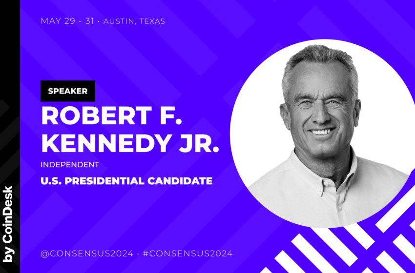  Independent Presidential Candidate Robert F. Kennedy Jr. Joins Consensus as a Headline Speaker