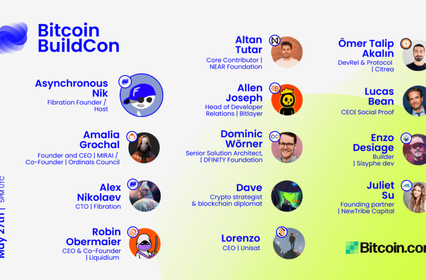  Join Bitcoin BuildCon Online Conference: Don’t Miss Out on Shaping the Future of Bitcoin