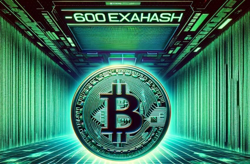  Bitcoin Mining Power Wanes — Network Hashrate Drops Below 600 EH/s