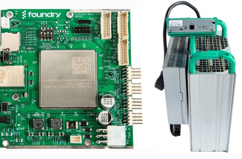  Foundry Unveils New Hardware Suite Targeting Institutional Bitcoin Mining