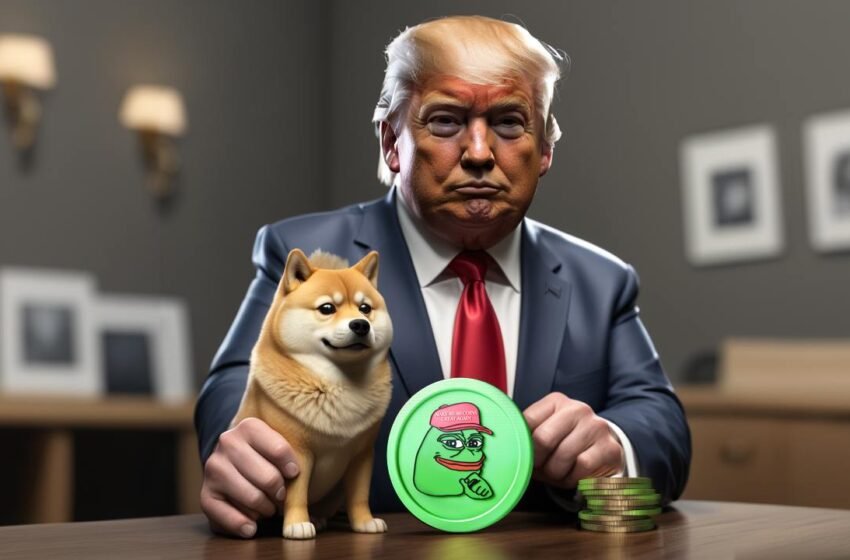  Meme Coin Meltdown: Presidential Tokens TRUMP and BODEN Tumble Amid Market Slump