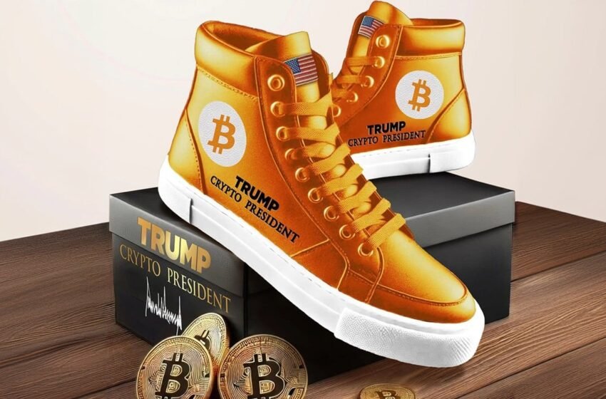  ‘Crypto President High Tops’ — Trump Reveals Limited Edition Bitcoin Sneakers