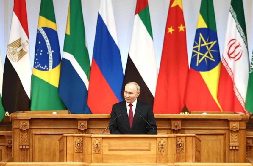  Putin Envisions Official BRICS Parliamentary Organization