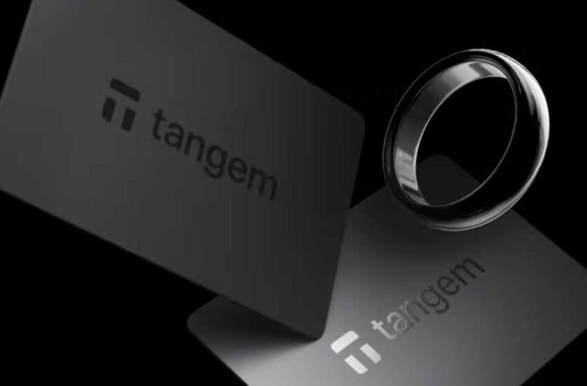  Tangem Launches Ring-Shaped Hardware Cryptocurrency Wallet