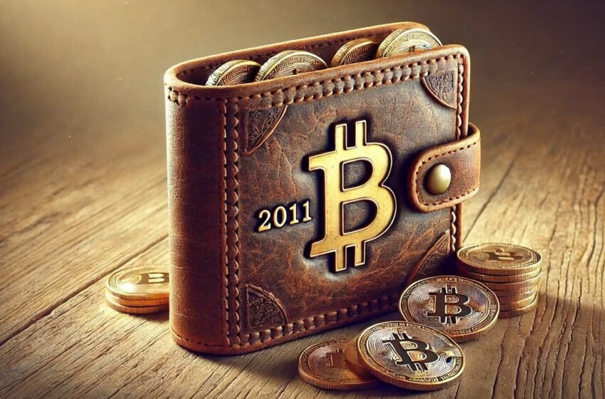  2 Vintage Bitcoin Wallets From 2011 Spring to Life, Moving $4.7 Million in BTC