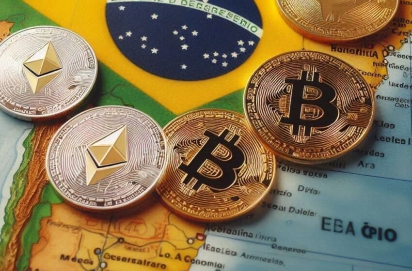  Cryptocurrency Purchases Soar in Brazil: $12.37 Billion Spent YTD