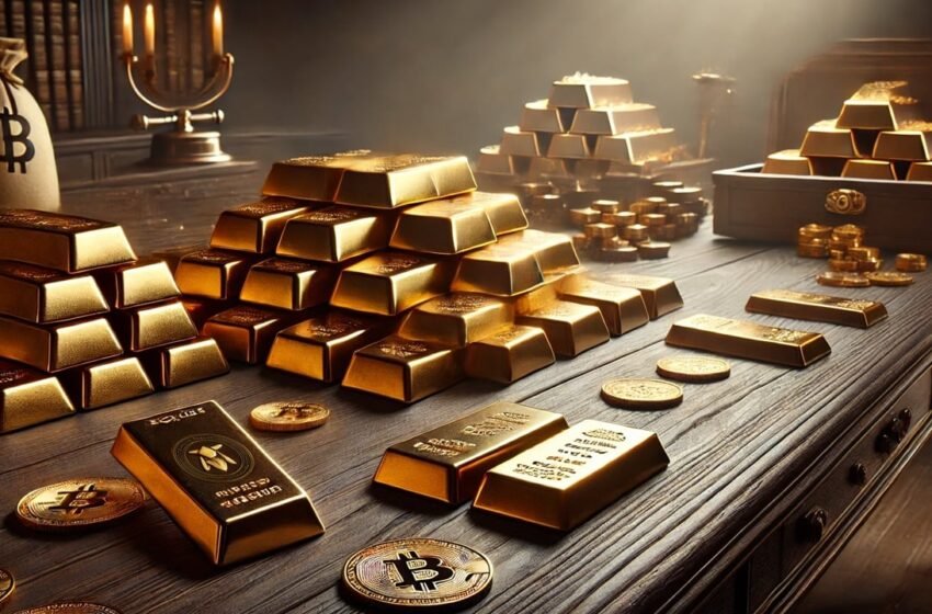  Gold Hits All-Time High, Bitcoin Nears Peak—Is This a Red Flag for Traditional Markets?