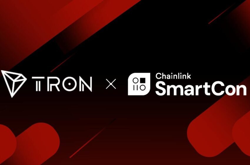  TRON Unites as Silver Sponsor at SmartCon, Justin Sun Announces TRON Integration With Chainlink Data Feeds