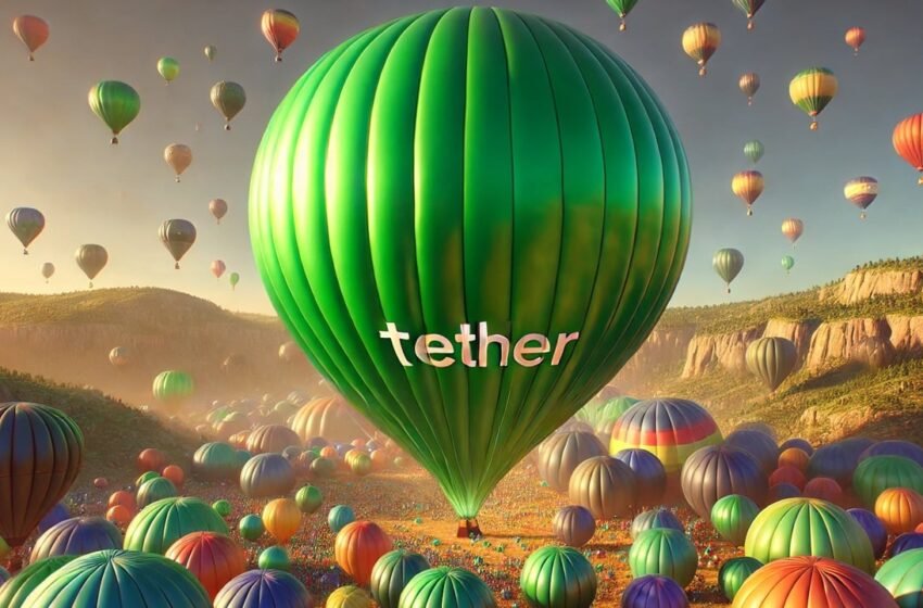  10 Months With Tether: USDT Supply Swells to $123 Billion, Leaving Rivals in the Shadows