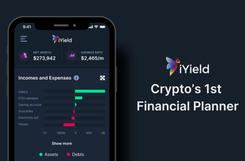  iYield Launches Crypto’s 1st Financial Planning Tool