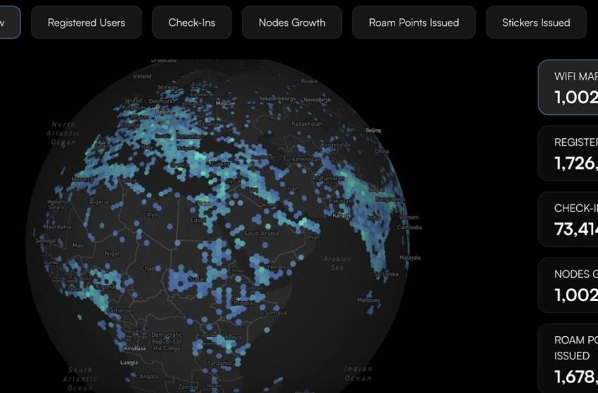  Roam Surpasses One Million WiFi Nodes and Unveils 2025 Roadmap