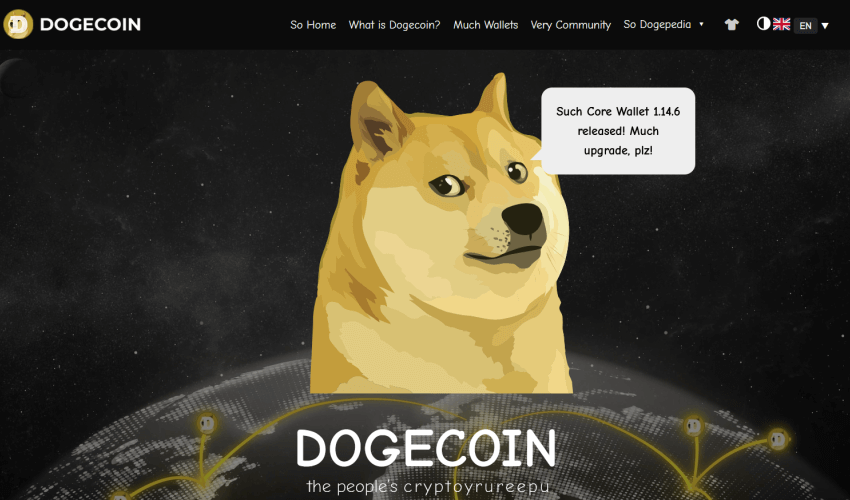  US government’s DOGE website launches with Dogecoin logo