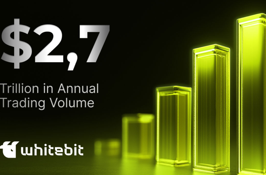  WhiteBIT sets a new benchmark: crypto exchange achieves $2.7T in annual trading volume and $38.9B in capitalization