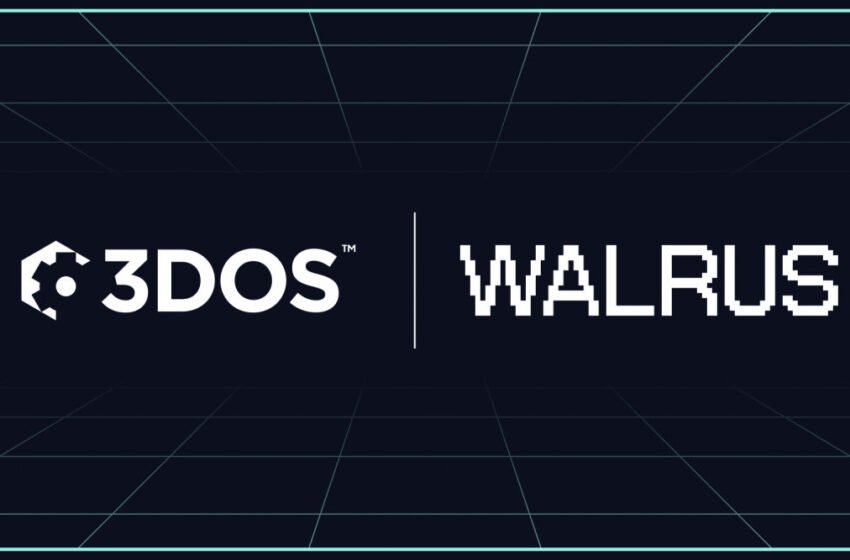  3DOS Expands Decentralized Manufacturing with Walrus-Powered AI & Storage