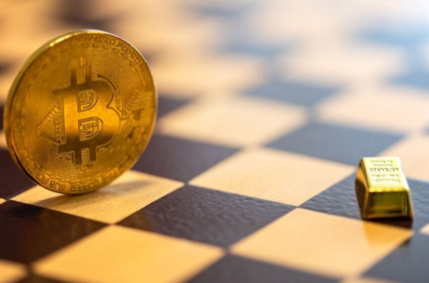  Bitcoin’s Gains Lag Behind Gold as Trump’s Trade Policies Drive Safe Haven Demand