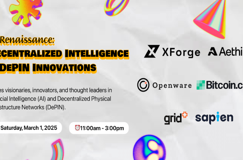 Top DePIN and AI Projects to Gather at ETHDenver 2025 Side Event