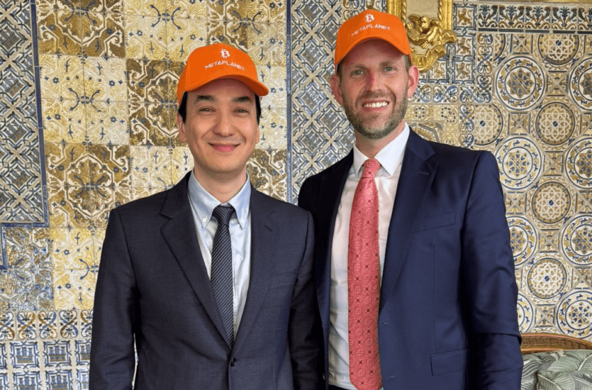  Eric Trump Joins Metaplanet Strategic Board of Advisors
