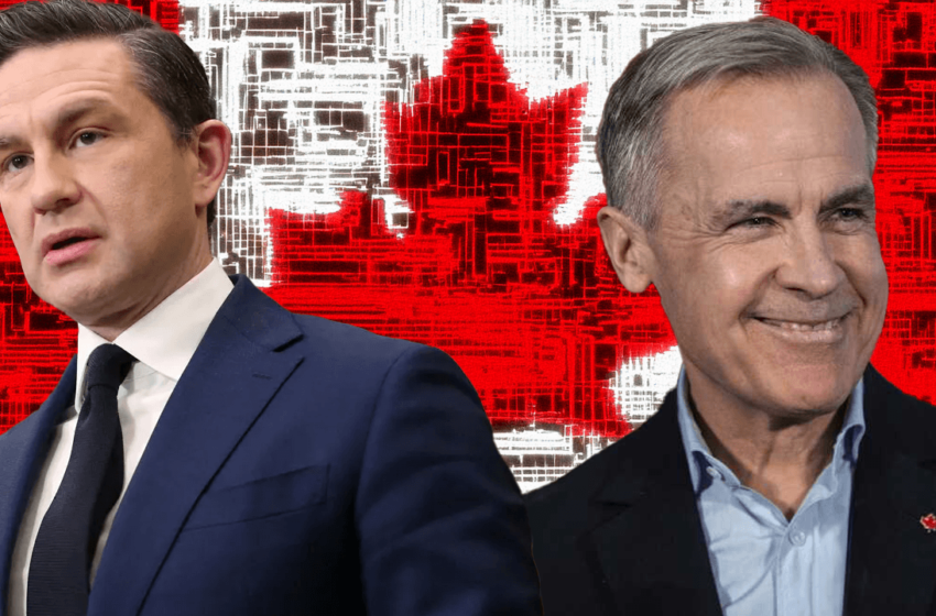  Prediction Markets Show Poilievre and Carney Locked in a Nail-Biting Battle for Canada’s Leadership