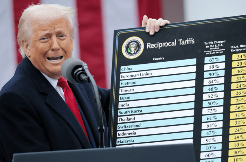  Crypto Carnage: $509M Wiped Out Post-Trump Tariff Bombshell as BTC, ETH, SOL Spiral