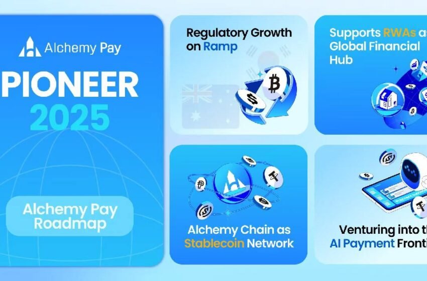  Alchemy Pay Unveils Strategic Roadmap for 2025, Positioning as Global Financial Hub With RWA Integration and its Alchemy Chain
