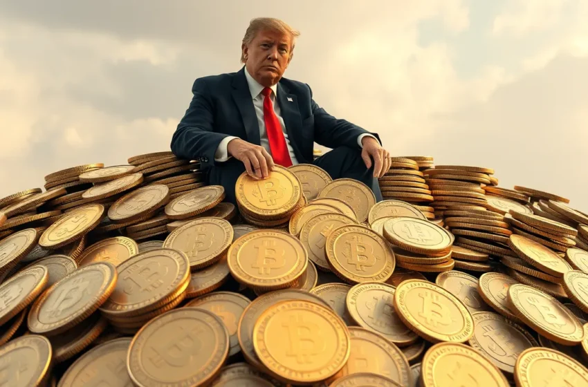  Trump’s crypto empire under scrutiny: up to 37% of wealth reportedly tied to digital assets