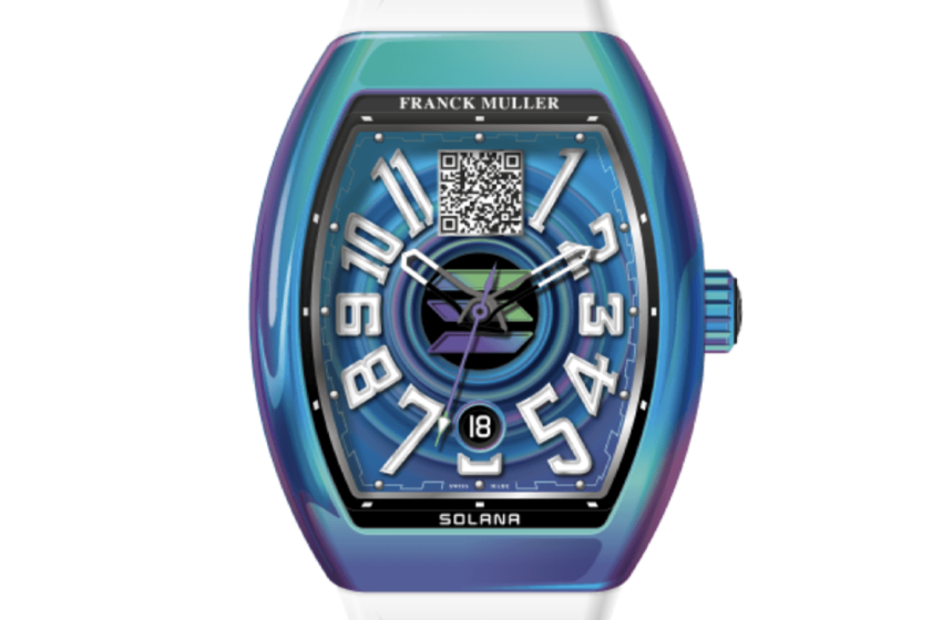  Luxury Watchmaker Franck Muller Debuts Timepiece With Built-In Solana Wallet