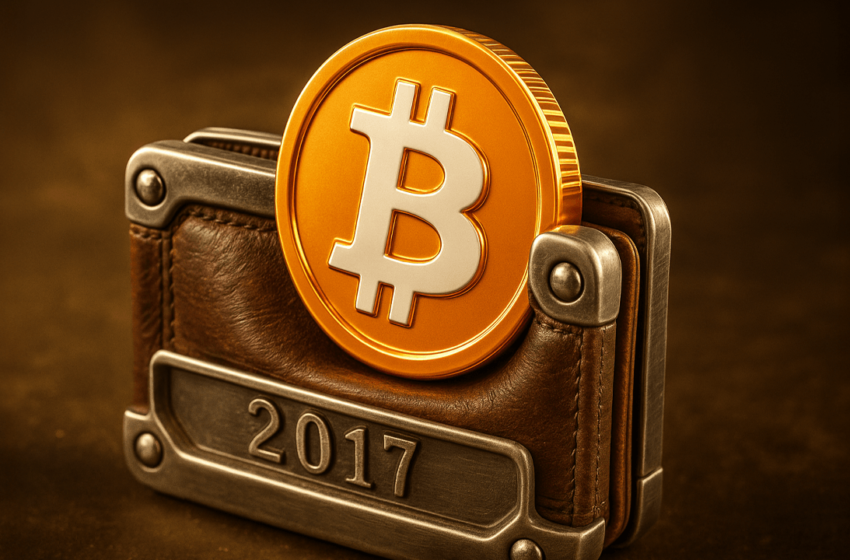  Dormant Bitcoin From 2017 Stirs After 8 Years of Silence—801 BTC Just Moved in 72 Hours