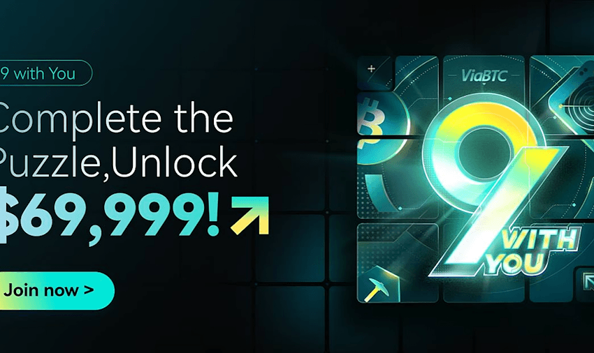  ViaBTC Celebrates 9th Anniversary With $69,999 Prize Campaign