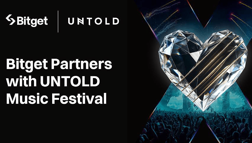  Bitget Partners With UNTOLD Festival: Where Crypto Takes the Main Stage