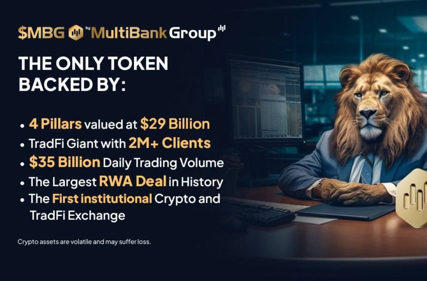  Multibank’s $MBG Token Bridges Web3 and Traditional Finance With Real Utility and Proven Backing