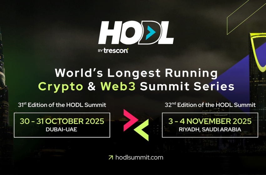  HODL Unites Dubai and Riyadh for a Landmark Blockchain Roadshow Across the Middle East