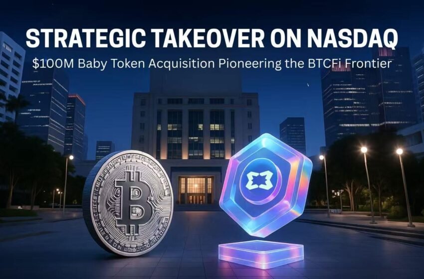  Baby BTC Strategic Capital Signs Term Sheet With NASDAQ-Listed ATA Creativity Global – Takes Control of the Listed Company, Acquires $BABY Token and Develops BTCfi – Press release Bitcoin News