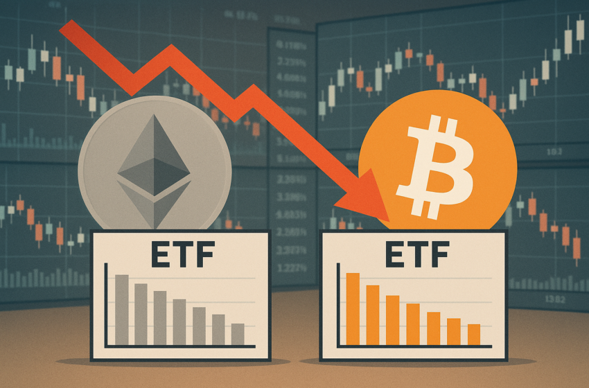  Spot Ether ETFs see five-day outflow streak amid 10% price drop