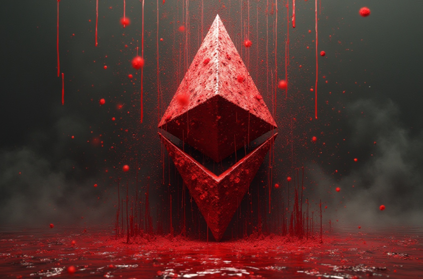  Ethereum price dips to $3,830 as key indicator signals momentum breakdown