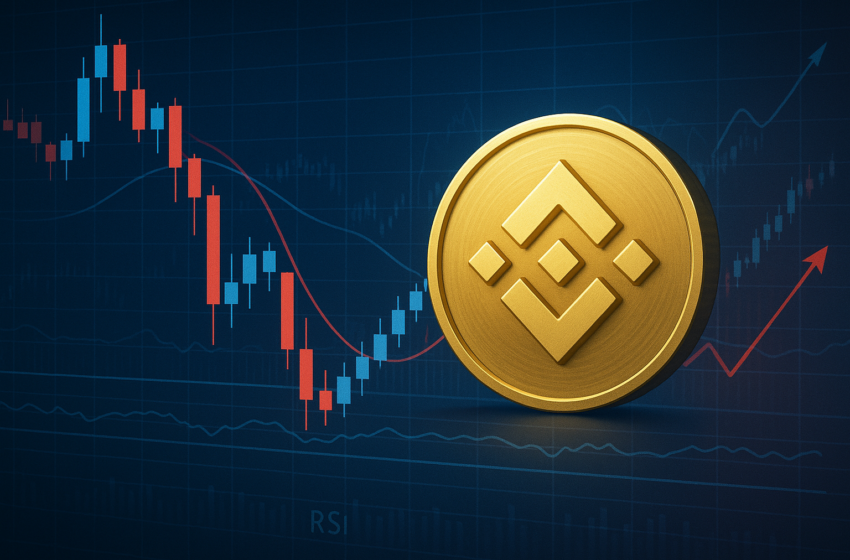 BNB faces pullback risk after 10% drop as charts signal overbought levels