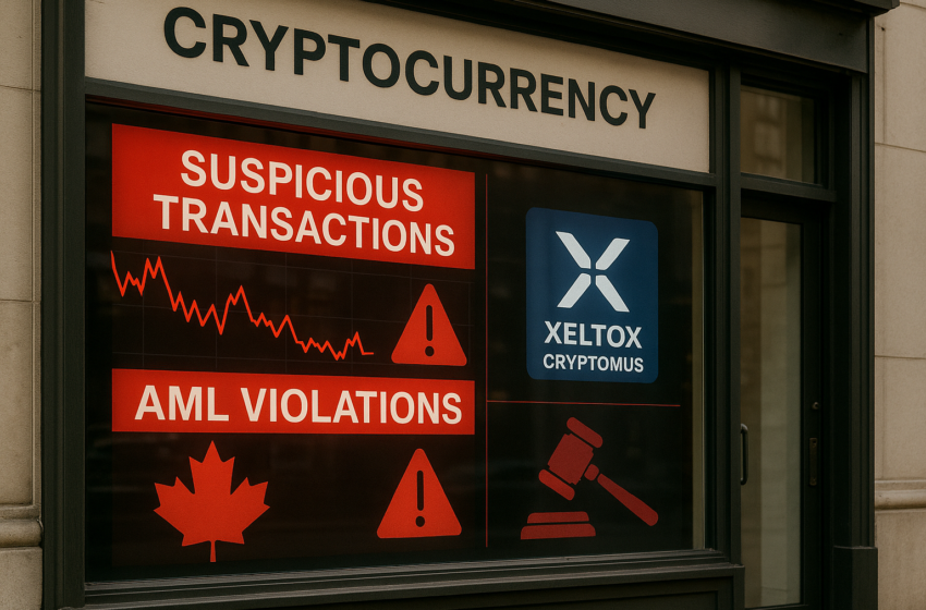  Crypto firm Xeltox fined record C$177M by Canadian AML regulator